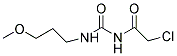 2-CHLORO-N-[[(3-METHOXYPROPYL)AMINO]CARBONYL]ACETAMIDE Struktur