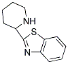 2-PIPERIDIN-2-YL-1,3-BENZOTHIAZOLE Struktur