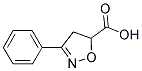 3-PHENYL-4,5-DIHYDRO-ISOXAZOLE-5-CARBOXYLIC ACID Struktur