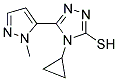 4-CYCLOPROPYL-5-(2-METHYL-2H-PYRAZOL-3-YL)-4H-[1,2,4]TRIAZOLE-3-THIOL Struktur