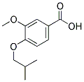 4-ISOBUTOXY-3-METHOXY-BENZOIC ACID Struktur