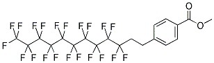 METHYL 4-(1H,1H,2H,2H-PERFLUORODODECYL)BENZOATE Struktur