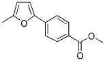 4-(5-METHYL-FURAN-2-YL)-BENZOIC ACID METHYL ESTER Struktur