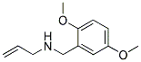 ALLYL-(2,5-DIMETHOXY-BENZYL)-AMINE Struktur