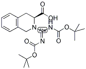 N,N'-BIS(BOC) L-TIC-CARBOXAMIDINE Struktur