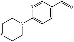 6-(1,4-THIAZINAN-4-YL)NICOTINALDEHYDE Struktur