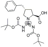 (2S,4R)-N,N'-BIS(BOC)-GAMMA-BENZYLPROLINE CARBOXAMIDINE