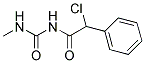 2-CHLORO-N-[(METHYLAMINO)CARBONYL]-2-PHENYLACETAMIDE Struktur