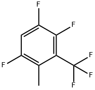 1,2,5-TRIFLUORO-4-METHYL-3-TRIFLUOROMETHYL-BENZENE Struktur