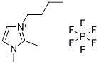 1,2-DIMETHYL-3-BUTYLIMIDAZOLIUM HEXAFLUORO PHOSPHATE Struktur