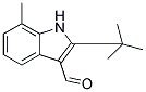 2-TERT-BUTYL-7-METHYL-1H-INDOLE-3-CARBALDEHYDE Struktur