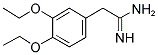 2-(3,4-DIETHOXY-PHENYL)-ACETAMIDINE Struktur