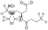 BUTYRYL (4,4,4-D3)-(N-METHYL-D3)-L-CARNITINE HCL Struktur