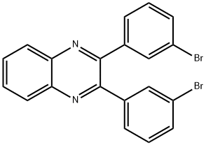 2,3-BIS(3-BROMOPHENYL)QUINOXALINE Struktur