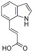 3-(1H-INDOL-7-YL)-ACRYLIC ACID Struktur