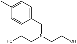 2-[(2-HYDROXYETHYL)(4-METHYLBENZYL)AMINO]-1-ETHANOL Struktur