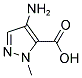 4-AMINO-2-METHYL-2 H-PYRAZOLE-3-CARBOXYLIC ACID Struktur