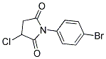 1-(4-BROMOPHENYL)-3-CHLOROPYRROLIDINE-2,5-DIONE Struktur