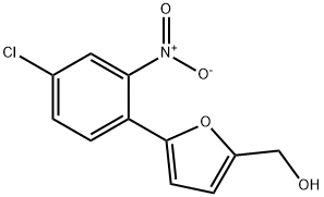 [5-(4-CHLORO-2-NITRO-PHENYL)-FURAN-2-YL]-METHANOL Struktur