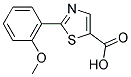 2-(2-METHOXY-PHENYL)-THIAZOLE-5-CARBOXYLIC ACID Struktur