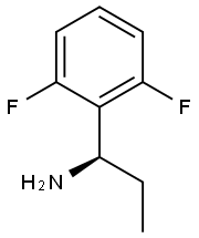 (R)-1-(2,6-DIFLUOROPHENYL)PROPAN-1-AMINE Struktur