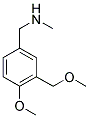 [4-METHOXY-3-(METHOXYMETHYL)BENZYL]METHYLAMINE Struktur