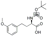 (R)-2-TERT-BUTOXYCARBONYLAMINO-4-(3-METHOXY-PHENYL)-BUTYRIC ACID Struktur