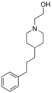2-[4-(3-PHENYL-PROPYL)-PIPERIDIN-1-YL]-ETHANOL Struktur
