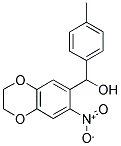 (7-NITRO-2,3-DIHYDRO-BENZO[1,4]DIOXIN-6-YL)-P-TOLYL-METHANOL Struktur