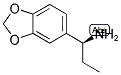 (S)-1-(BENZO[D][1,3]DIOXOL-5-YL)PROPAN-1-AMINE Struktur