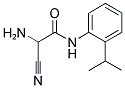 2-AMINO-2-CYANO-N-(2-ISOPROPYL-PHENYL)-ACETAMIDE Struktur