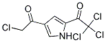 2,2,2-TRICHLORO-1-[4-(CHLOROACETYL)-1H-PYRROL-2-YL]ETHANONE Struktur