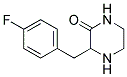 3-(4-FLUORO-BENZYL)-PIPERAZIN-2-ONE Struktur