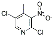 2,5-DICHLORO-3-NITRO-4-PICOLINE Struktur