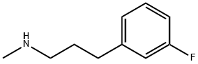 [3-(3-FLUORO-PHENYL)-PROPYL]-METHYL-AMINE Struktur