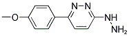 3-HYDRAZINO-6-(4-METHOXYPHENYL)PYRIDAZINE Struktur