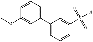 3'-METHOXY-BIPHENYL-3-SULFONYL CHLORIDE Struktur