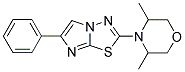 2-(3,5-DIMETHYLMORPHOLIN-4-YL)-6-PHENYLIMIDAZO[2,1-B][1,3,4]THIADIAZOLE Struktur