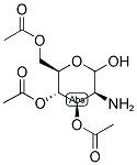 2-AMINO-2-DEOXY-3,4,6-O-TRIACETYLMANNOSE Struktur