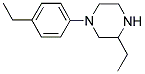 3-ETHYL-1-(4-ETHYLPHENYL)PIPERAZINE Struktur