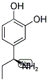 (S)-4-(1-AMINOPROPYL)BENZENE-1,2-DIOL Struktur