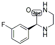 (S)-3-(3-FLUORO-PHENYL)-PIPERAZIN-2-ONE Struktur