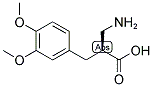 (S)-2-AMINOMETHYL-3-(3,4-DIMETHOXY-PHENYL)-PROPIONIC ACID Struktur