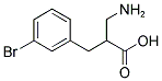 2-AMINOMETHYL-3-(3-BROMO-PHENYL)-PROPIONIC ACID Struktur