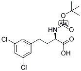 (R)-2-TERT-BUTOXYCARBONYLAMINO-4-(3,5-DICHLORO-PHENYL)-BUTYRIC ACID Struktur