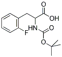 BOC-DL-2-FLUOROPHENYLALANINE Struktur