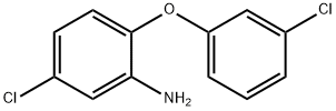 5-CHLORO-2-(3-CHLOROPHENOXY)ANILINE Struktur