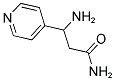 3-AMINO-3-PYRIDIN-4-YL-PROPIONIC ACID AMIDE Struktur