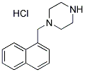 1-NAPHTHALEN-1-YLMETHYL-PIPERAZINEHYDROCHLORIDE Struktur