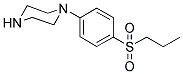 1-[4-(PROPANE-1-SULFONYL)-PHENYL]-PIPERAZINE Struktur